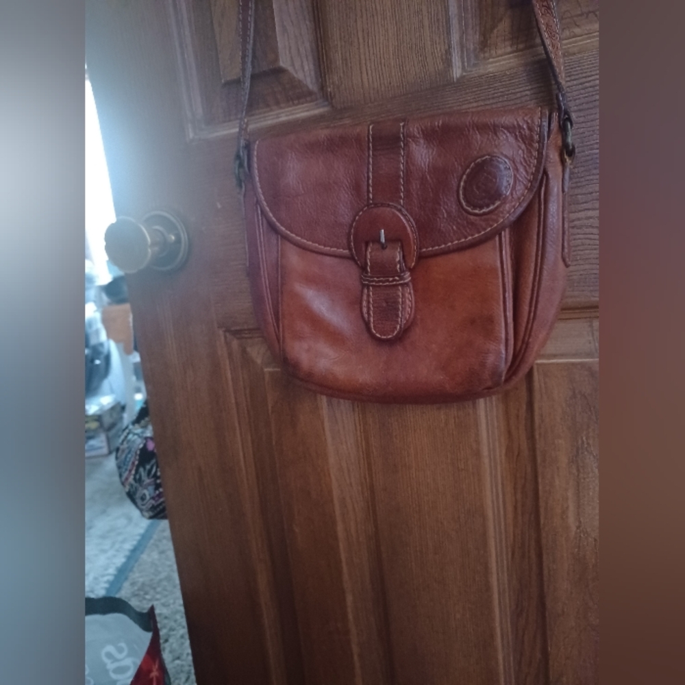 Classic Brown Leather Bag